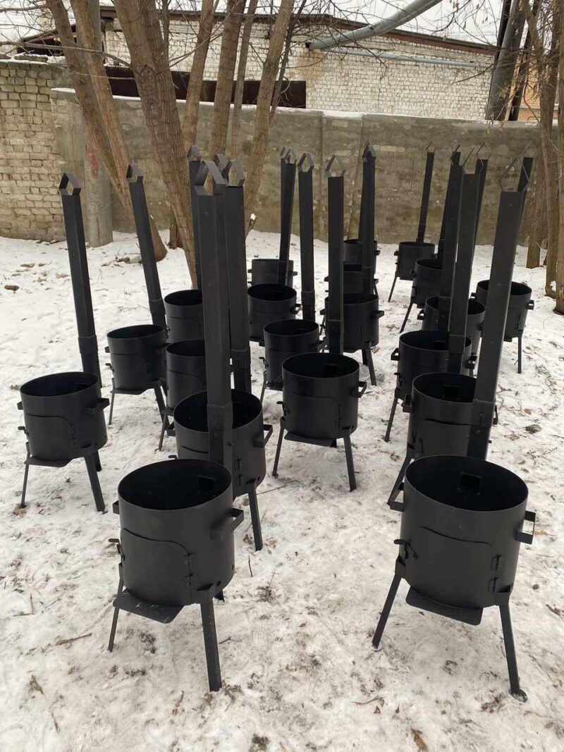 Печь с трубой с дверцей от 6-22 л. (2-3 мм.) — изображение 4